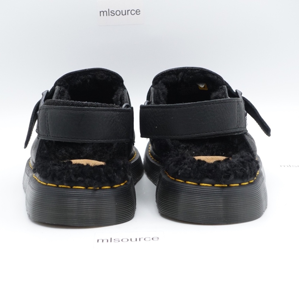 NEW Size 12 Men's Dr. Martens Jorge II Faux Fur Lined Slingback Mules 31885001 - Picture 5 of 6